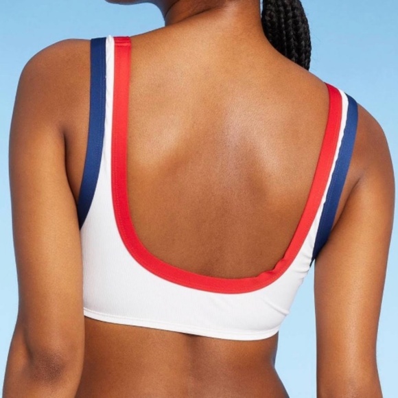 Sea Angel Womens Swim Set Red White Blue Fourth of July Bikini Swim Set Medium - Picture 3 of 15